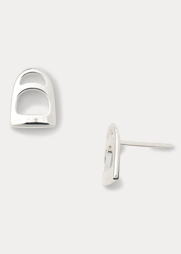 Ralph Lauren Sterling Stirrup Studs Dame Danmark (OCFLR2705)